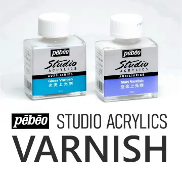 Varnish for acrylic painting