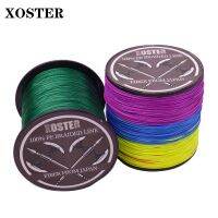 [HOT LIAXLLWISAAZH 534] XOSTER 8 Strands สายตกปลา100 PE Multifilament Fly ปลาคาร์พ Sea Spinning Braided Cord เหยื่อหล่อลวด500/300/1000M Tackle