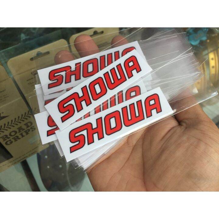 Red SHOWA sticker works like the real thing. | Lazada PH