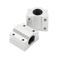 4 ชิ้น/ล็อต Linear Motion Ball แบริ่งสไลด์บล็อก Bushing SC8UU SCS8UU SC10UU SCS12UU 16UU 20UU 25UU Linear Shaft CNC 3D เครื่องพิมพ์-Sediue