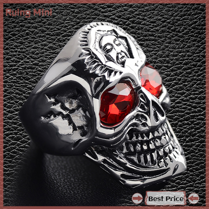 Skull sale ring lazada