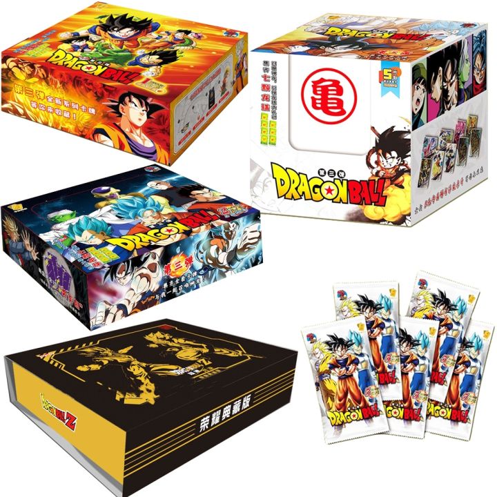 【LZ】 DRAGON BALL Cards Full Set Limited Edition Anime Figures Hero Card ...