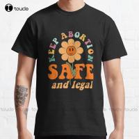 Keep Abortion Safe And Legal Pro Choice Feminist Retro Classic T-Shirt MenS Big &amp; Tall T-Shirts Fashion Tshirt Summer Xs-5Xl