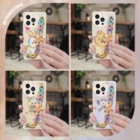 protective case high-grade Phone Case For iphone14 Pro Skin feel silicone Cartoon Skin-friendly feel Nordic style cute