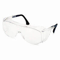 Honeywell Home Uvex Ultra-Spec 2001 OTG (Over-the Glass) Visitor Specs Safety Glasses with Clear Uvextreme Anti-Fog Lens (S0112C)