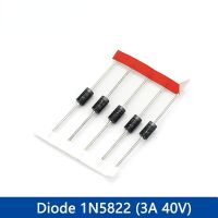 50pcs/100pcs Rectifier Diode Kit 1N5822 IN5822 Schottky Diode 3A 40V DO-41 Diode Electronic Components Diy Assorted Kit Electrical Circuitry Parts