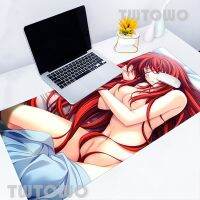 Mousepad ที่กำหนดเอง XXL หน้าแรกโต๊ะเสื่อ Mousepad เซ็กซี่อะนิเมะหญิงโรงเรียนมัธยม Dxd ยางธรรมชาติลื่นสำนักงานเกมโต๊ะเสื่อ