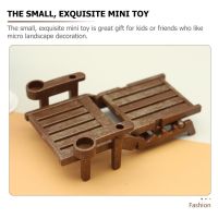 Limited Time Discounts Furniture Scale Pool Miniature Beach Chair Set Micro Scene Ornaments Pool Slide Pool For Scene