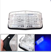 ไฟฉุกเฉินไฟไซเรนLED 12จุด M4 อเนกประสงค์ ราคาโปรโมชั่น 1 ชิ้น สีน้ำเงิน 12v