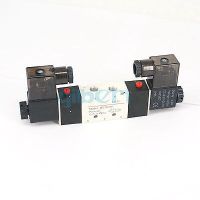 4v220-06 1/8 "Bspt Air Valve 5พอร์ต2ตำแหน่ง Solenoid สำหรับระบบนิวเมติก