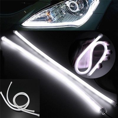 【CW】30CM DRL Flexible LED Tube Strip Daytime Running Lights Car Parking Lamps