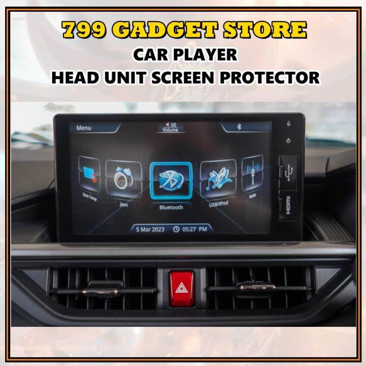 Perodua ATIVA 2023 2022 2021 2020 Head Unit Navigation Hydrogel Screen Protector Car Display