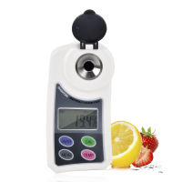 NANWEI Digital Brix Sugar Refractometer Electronic Handheld Sweetness Meter Saccharimeter Measurement Range 0.0-55% Brix for Water Fruit Crops