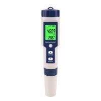 5 In 1 Digital PH Meter PH/EC/TDS/SALT/TEMP Automatic Calibration Testing Pen Water Quality Tester for Pools Drinking Water Aqua Inspection Tools