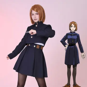 Anime School Girl Shirt Skirt Set  Sofyee