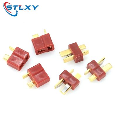 ❆♘۩ 10PCS T- Plug Male Female Connectors Deans Style For RC LiPo Battery ESC