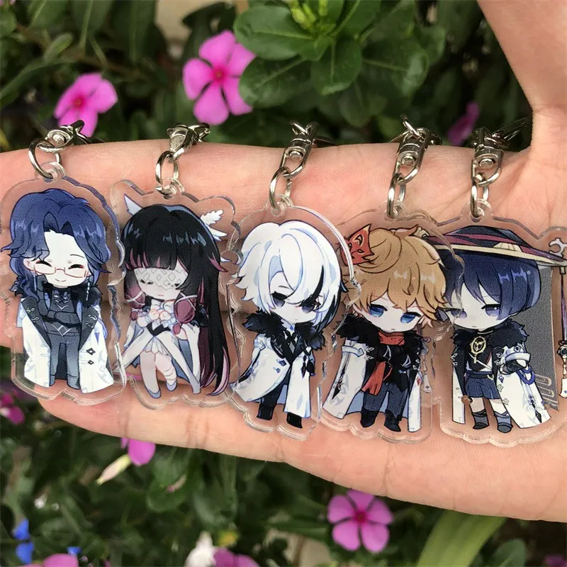 Mica trong acrylic ) Móc khóa game GENSHIN IMPACT ver ĐỨNG - FATUI chibi anime Mica trong acrylic ) Móc khóa game GENSHIN IMPACT ver ĐỨNG - FATUI chibi anime