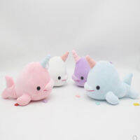 ใหม่ร้อนสุดน่ารัก Narwhal ของเล่นตุ๊กตาตุ๊กตาน่ารักสัตว์บ้านหมอนผ่อนคลายตุ๊กตาที่มีคุณภาพสูง25เซนติเมตร C hristmase ของขวัญ ~