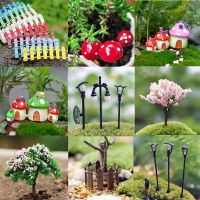 Miniature Fairy Garden Ornament Decor Pot DIY Craft อุปกรณ์เสริม Dollhouse Kit