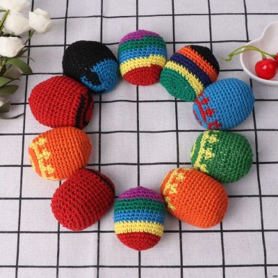 Handmade Sacks Footbag Toy Balls Magic Juggling Ball Kid Outdoor Toy Soft Ball