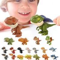 Biting Hand Dinosaur Toy Finger Biting Dinosaur Toy Cute Dinosaur Toys Dinosaur Figures Dinosaur Head Puppets Toys Set for Children Boys Girls enjoyable