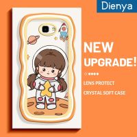 YIWESAN เคสสำหรับ Samsung J4บวก2018 J4ลายการ์ตูนสุนัขโปชาสีสันสดใสน่ารักขอบครีมคลื่นเคสมือถือกันกระแทกแบบใสนิ่มเคสโปร่งใสลายกล้องถ่ายรูปสร้างสรรค์เรียบง่ายฝาครอบป้องกันซิลิโคน