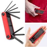 【2023】Multifunctional Hexagon Torque Wrench Tool Key Spanner Allen Wrench Hex Key for Bike Repair Outdoor Multitool Repairing Tools