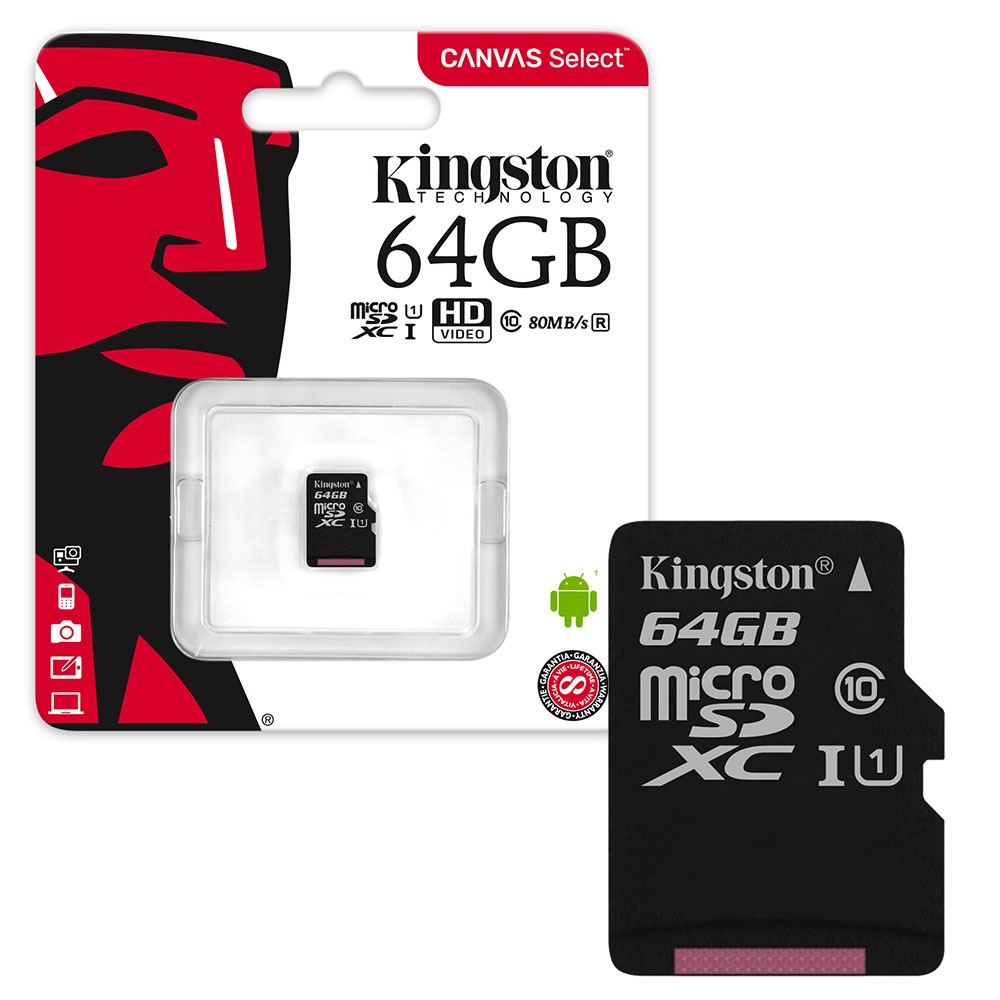 Original Speicher Karte Kingston Micro SD 8-256 GB Für Yi Technology M1