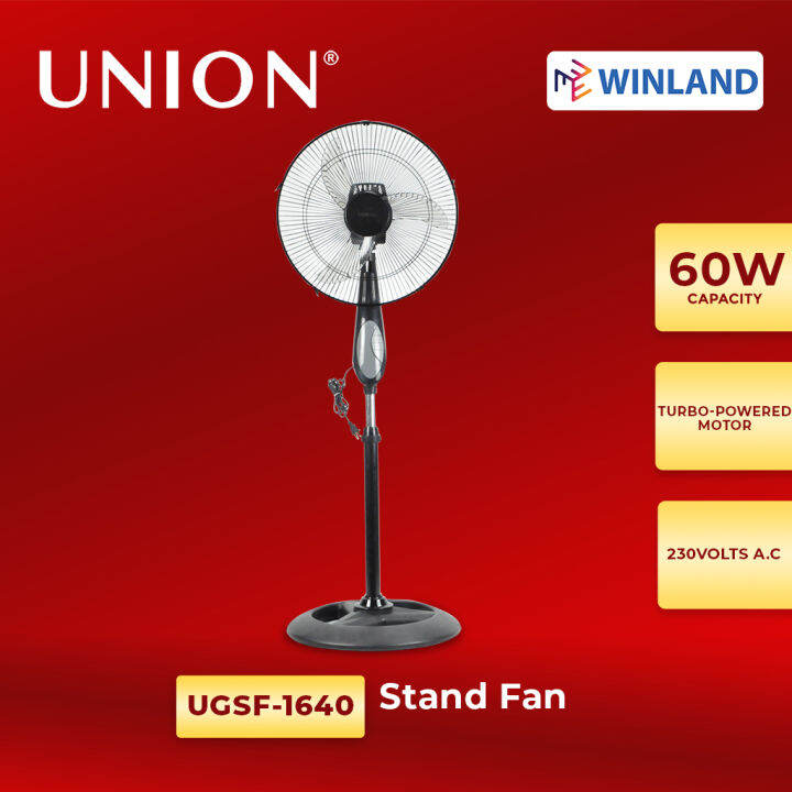 UNION by Winland 16inches WINDplus Stand Fan / Electric Fan UGSF1640