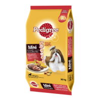 Pedigree mini  small dog 20 kg เพ็ดดีกรี อาหารสุนัข พันธุ์เล็ก รสเนื้อวัว แกะและผัก