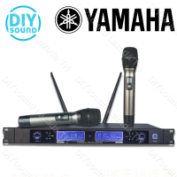 DIYsound YAMAHA ไมค์ลอยมือถือคู่ UHF ไมค์โครโฟน ไมค์ลอย คลื่นความถี่ถูกต้องตาม ไมค์ลอยไร้สาย ไมโครโฟนไร้สาย  2 เสาอากาศภายใน