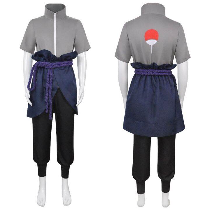 anime-hokage-uchiha-sasuke-cosplay-costumes-shippuden-sasuke-third-generation-suit-halloween-costume-gray-tops-suit-wig-clothes