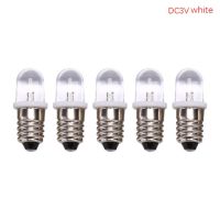 5ชิ้น E10 E10หลอดไฟ Led Dc 3V 4.5V หลอดไฟ Led หลอดไฟแสดงสถานะ E10หลอดไฟฉายเก่า