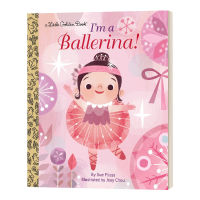 Milu สมุดวาดภาพระบายสีสำหรับเด็ก I M A Ballerina Hardcover สมุดวาดภาพระบายสีสำหรับเด็กหนังสือภาษาอังกฤษดั้งเดิม