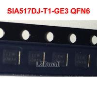 2pcs SIA517DJ-T1-GE3 EEW QFN-6 SMD MOSFET N/P-CH 12V 4.5A SC-70-6