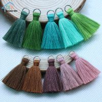 【YF】✵✸  50Pcs 35mm Metal Hanging Tassel Trim Pendants Crafts Jewelry Earrings Clothing Fringe Materials Accessories