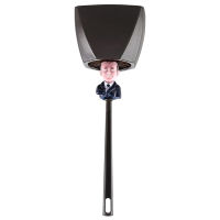 [Tianjunmaoyi] Macron Brosse WC Brosse De Toilette ประธานาธิบดีฝรั่งเศสแปรงห้องน้ำทรัมป์ตลก