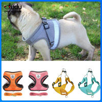 DUDU Pet Dog Safety Vest Harness Pet Car Harness Vehicle Seat Belt with Adjustable Strap and Buckle Clip Easy Control for Driving Traveling Safety for