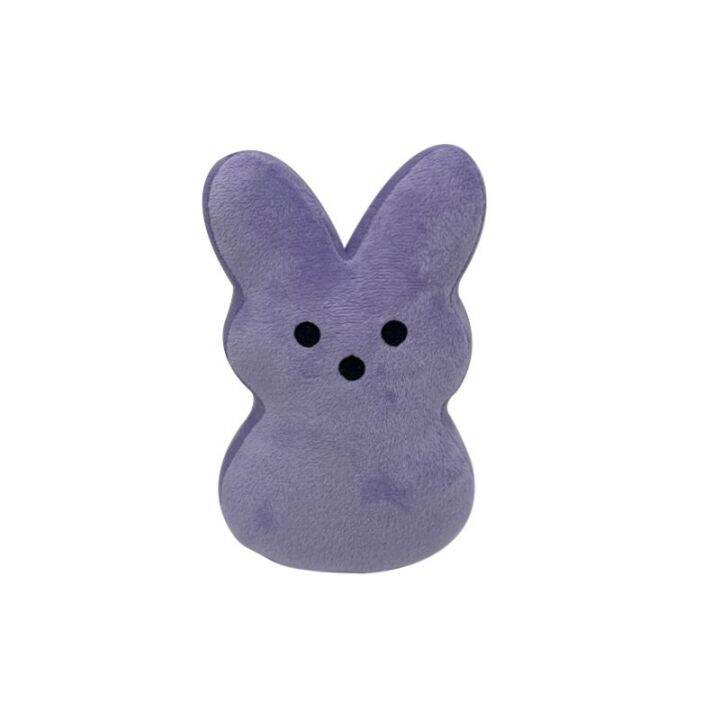 born-peeps-just-easter-bunny-plush-rabbit-yellow-blue-stuffed-marshmallow-soft