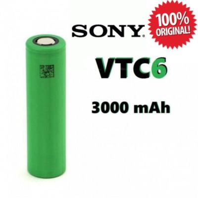 ถ่านชาร์จ Sony18650 VTC6 ของแท้ (1ก้อน) 3000 mAh