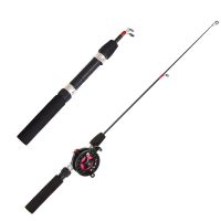 Pro Ice Winter Fishing Rod Reel for Angler Outdoor Telescopic 2 Sections Fish Pole Ice Fising Pole Gear Equipment