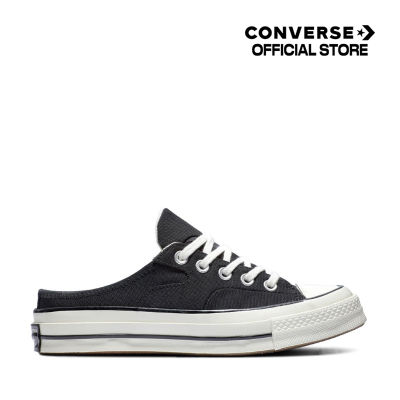 Converse รองเท้าผ้าใบ Sneaker คอนเวิร์ส Chuck 70 Mule Foundational Unisex BLACK (172591C) 172591CS2BKXX