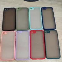 The New Anti-drop 2 in 1 Case For iphone SE 2020 2022 Phone Case for iphone 6 7 8 Plus Frosted Fine Pore Skin Protection Cases