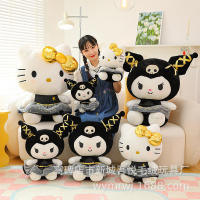 New Black Gold Clow M Plush Toy Black Gold Melody Doll Sanrio Doll Valentines Day Girls Gifts