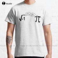 Be Rational Get Real Math Nerd Geek Funny Adult Classic T-Shirt Shirts For Men Cotton Outdoor Simple Vintag Casual Tee Shirts