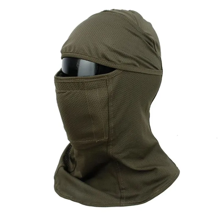 TMC Metal Mesh Camo Balaclava Tactical Face Mask Outdoor Hood ...