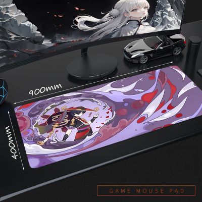 ¤ Genshin Impact Large Mousepad Gamer Anime Mouse Pad Коврик Для Мыши Deskmat Rubber Mat Gaming Laptop Mausepad Pc Accessories Xxl