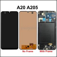 LCD Display For Samsung Galaxy A20 LCD A205 A205G A205F A205FN Display Touch Screen With Frame Screen Replacement Parts