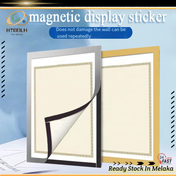 HTOOLH A4 Frame SelfAdhesive Picture Frames Photo Frame Frame Display Frame Document