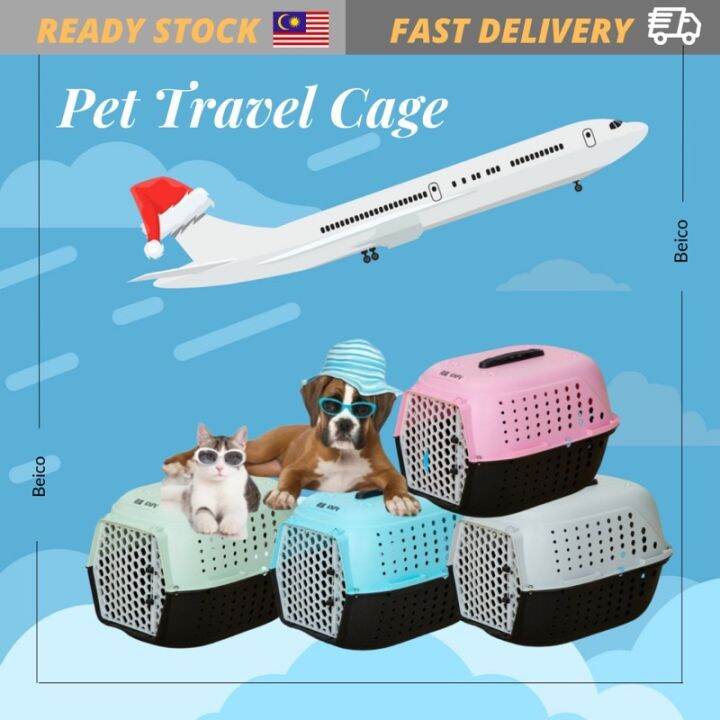 Pet Air Box Dog Air/Travel/Take-out Transport Box Aircraft Cage | Lazada